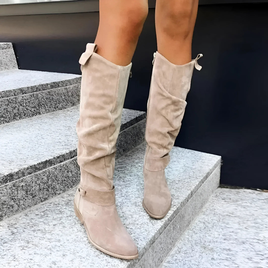 Isabelle | Bottes en cuir de Première qualité pour Femmes