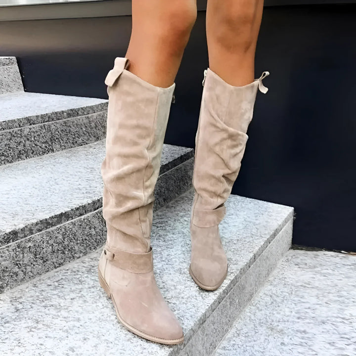Isabelle | Bottes en cuir de Première qualité pour Femmes