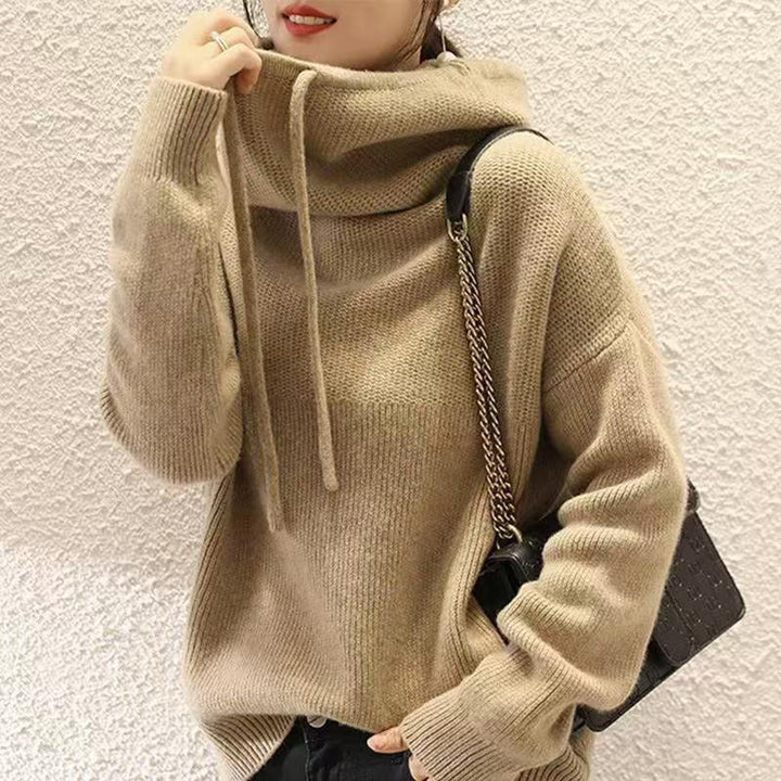 Sienna™ | Sweat à capuche confortable à col montant 