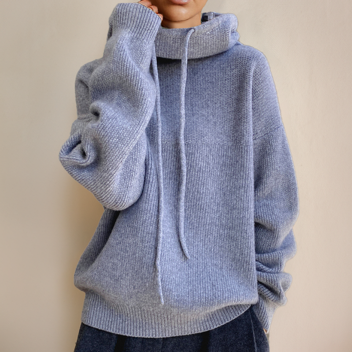 Sienna™ | Sweat à capuche confortable à col montant 