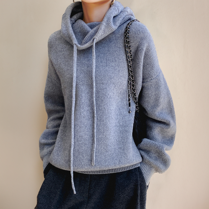 Sienna™ | Sweat à capuche confortable à col montant 